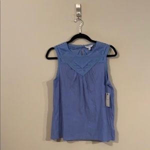 Lucky Brand Cotton Sleeveless Blouse